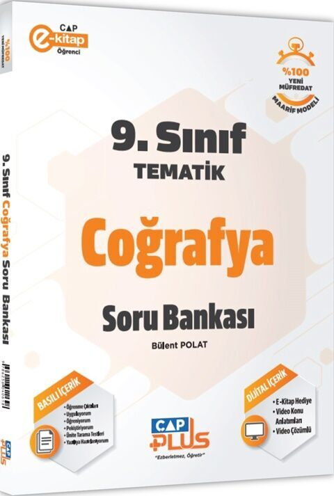 Çap Yayınları 9.Sınıf Tematik Coğrafya Soru Bankası 2026