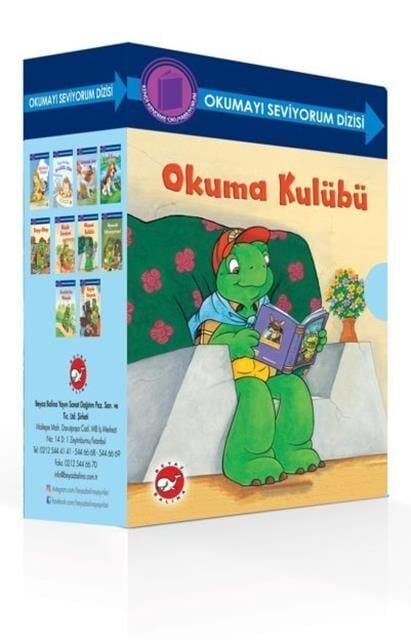 Okumayı Seviyorum - Kutulu Set - Karton Kapaklı