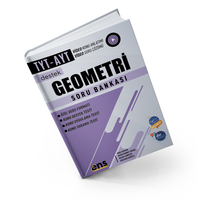 Ens Destek Yayınları Tyt Ayt Geometri Soru Bankası