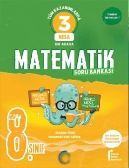 Okyanus Yayıncılık 8.Sınıf 3 Nesil Matematik Soru Bankası