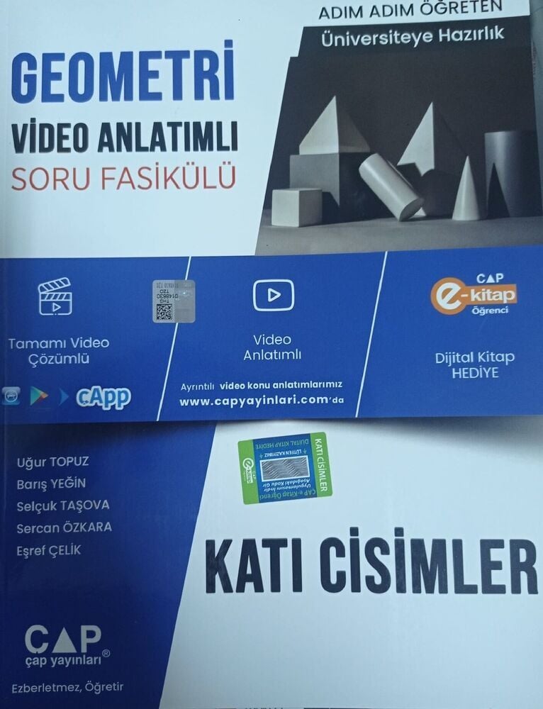 Çap Yayınları Geometri Soru Fasikülü