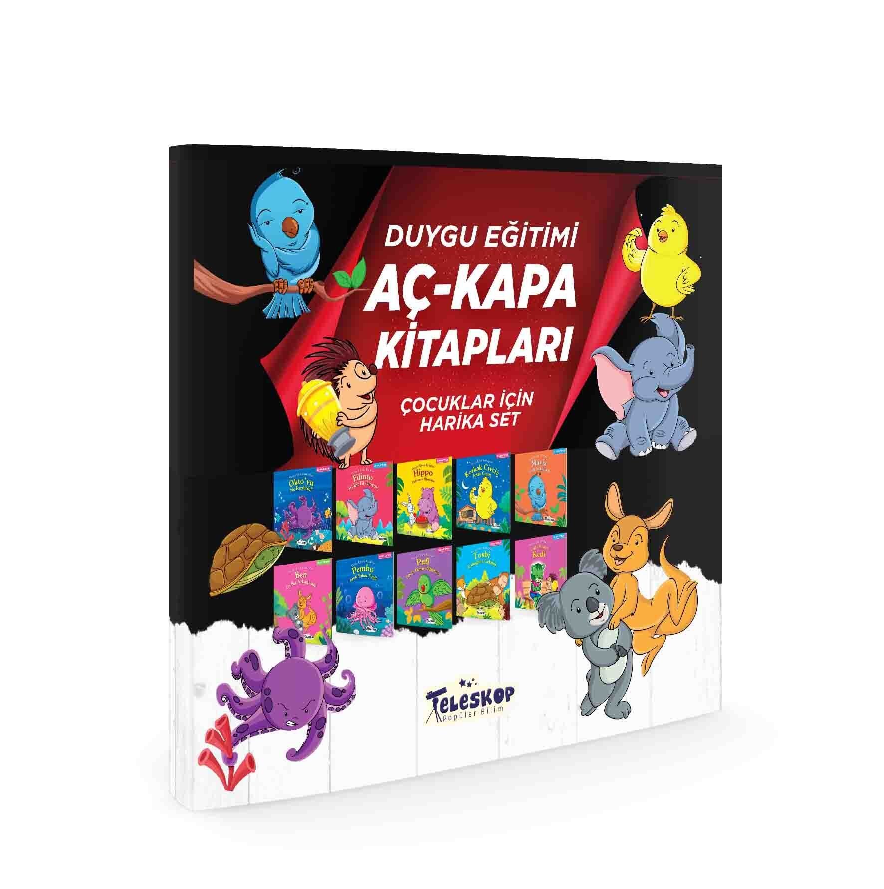 Teleskop Duygu Eğitimi Açkapa Kitaplar 10 Kitap