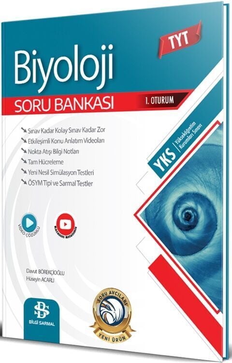 2027 Bilgi Sarmal Yayınları Tyt Biyoloji Soru Bankası