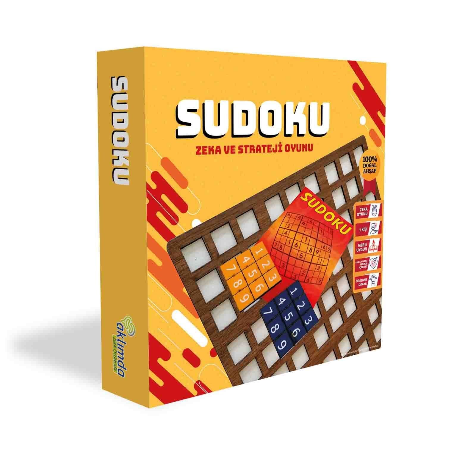 Aklımda Zeka Oyunları Sudoku Ahşap