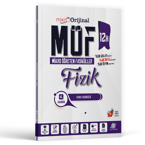 2027 Orijinal Mikro 12.Sınıf Möf Fizik Fasikül Seti