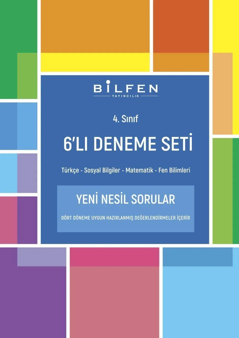 Bilfen Yayıncılık 4.Sınıf Tüm Dersler 6'Lı Deneme Seti 2026