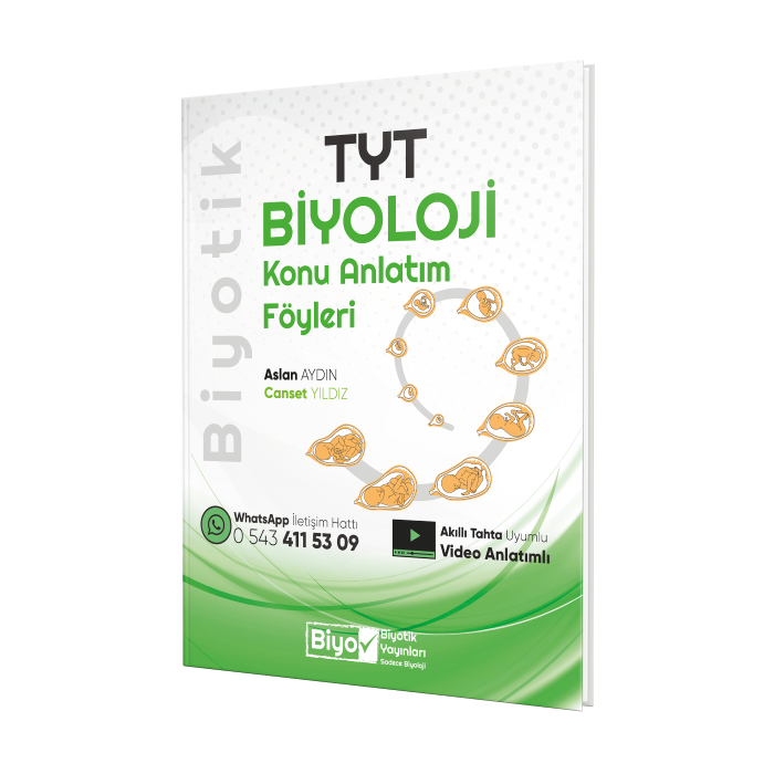 2027 Biyotik Yayınları Tyt Biyoloji Konu Anlatım Föyleri