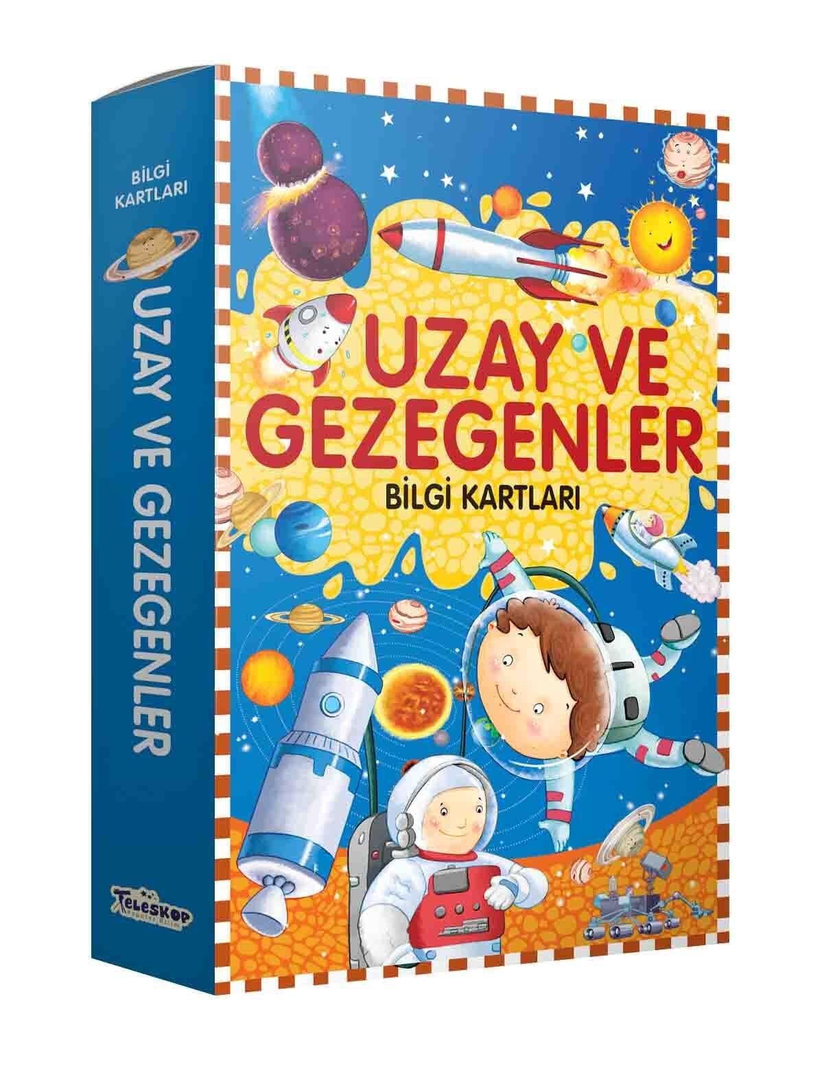 Teleskop Uzay Ve Gezegenler   Bilgi Kartları