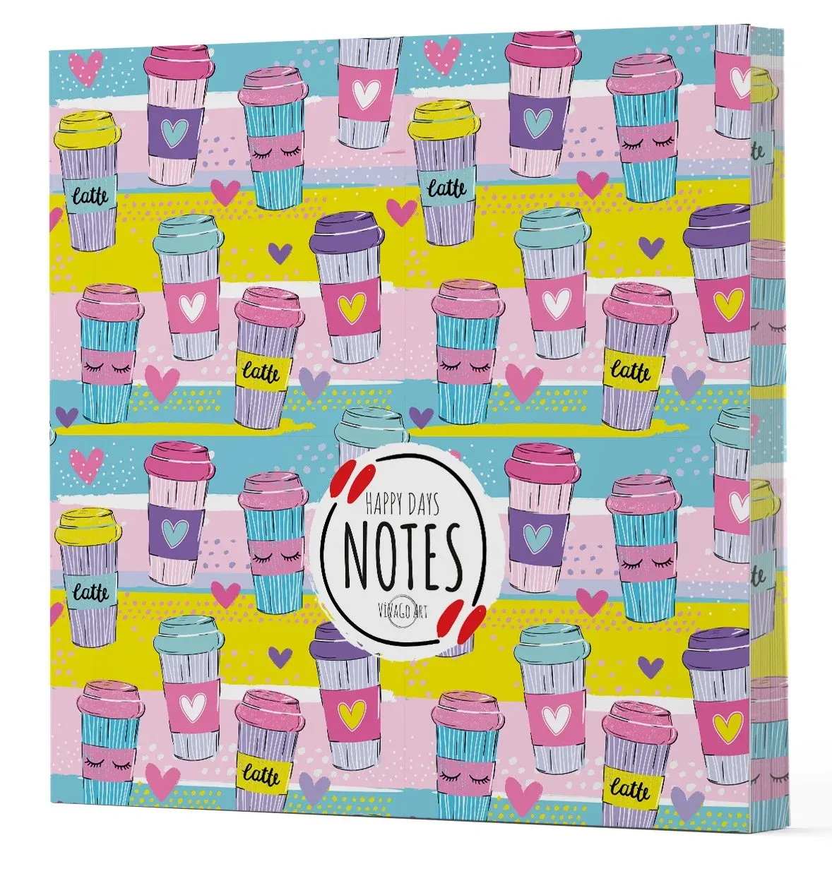 Vivago Art Kahve 10 - Defter 15x15 Cm