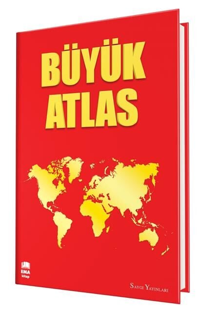 2027 Ema Kitap Büyük Atlas (Ciltli)