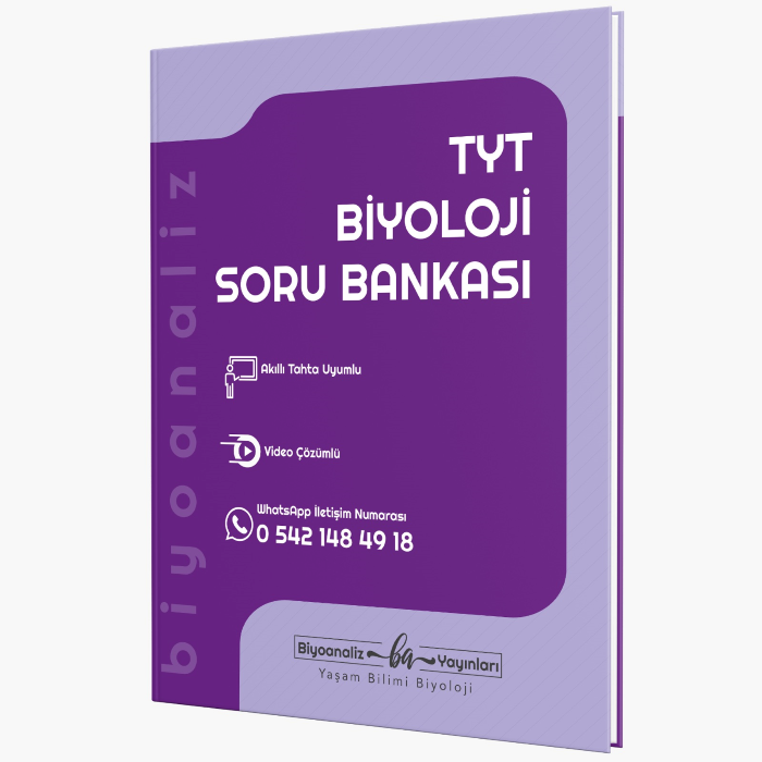 2027 Biyoanaliz Yayınları Tyt Biyoloji Soru Bankası