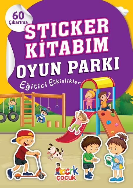 Bıcırık Yayınları Sticker Kitabım Oyun Parkı Eğitici Etkinlikler 60 Çıkartma