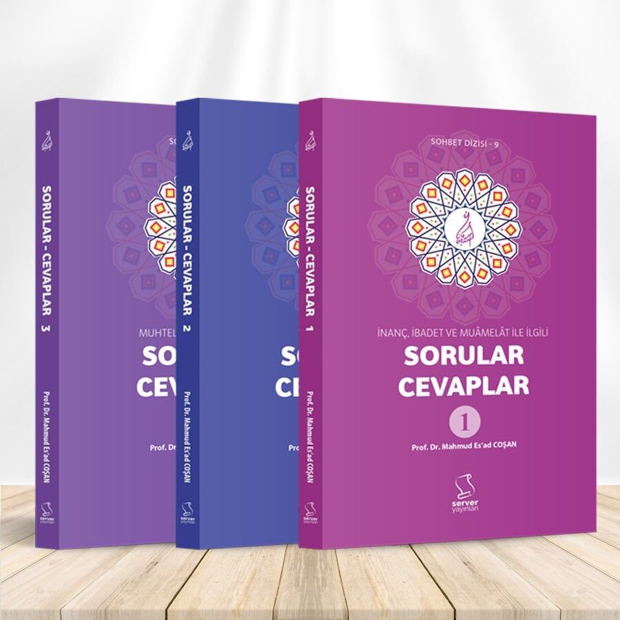 M. Es'Ad Coşan Sorular Cevaplar Seti (3 Kitap)