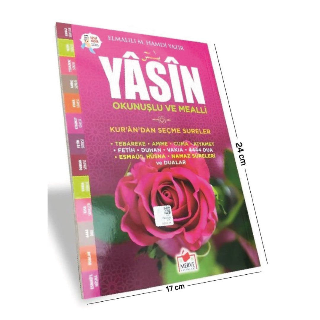 Merve Yayınları Yasini Şerif Açıklamali ve Mealli Orta Boy
