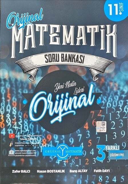 Orijinal Yayınları 11.Sınıf Matematik Soru Bankası