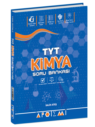 2027 Apotemi Yayınları Tyt Kimya Soru Bankası