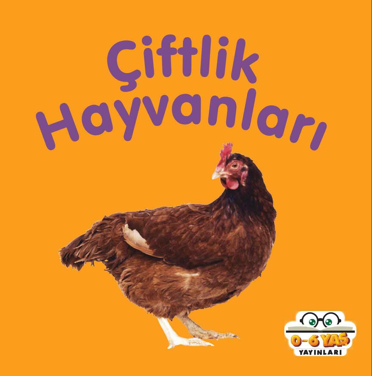 0-6 Yaş Yayınları Mini Karton Kitaplar Çiftlik Hayvanları