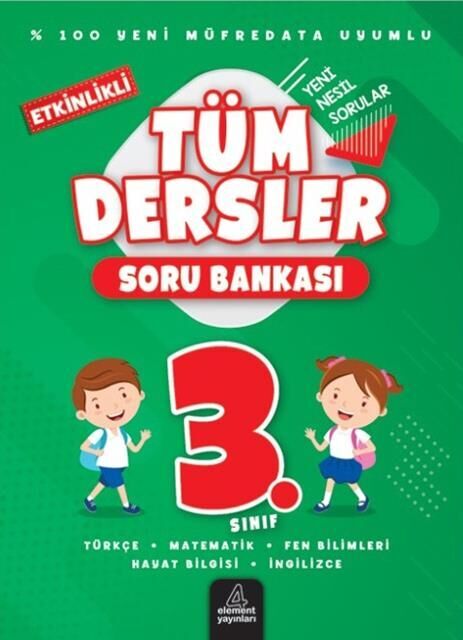 4 Element Yayınları 3.Sınıf Tüm Dersler Soru Bankası
