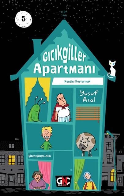 Nesil Genç Yayınları Gıcıkgiller Apartmanı 5 Kendini Kurtarmak
