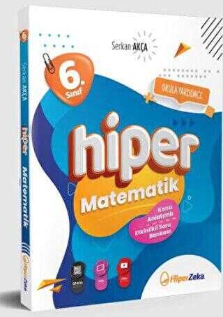 Hiper Zeka Yayınları 6.Sınıf Matematik Konu Anlatımlı & Soru Bankası 2026