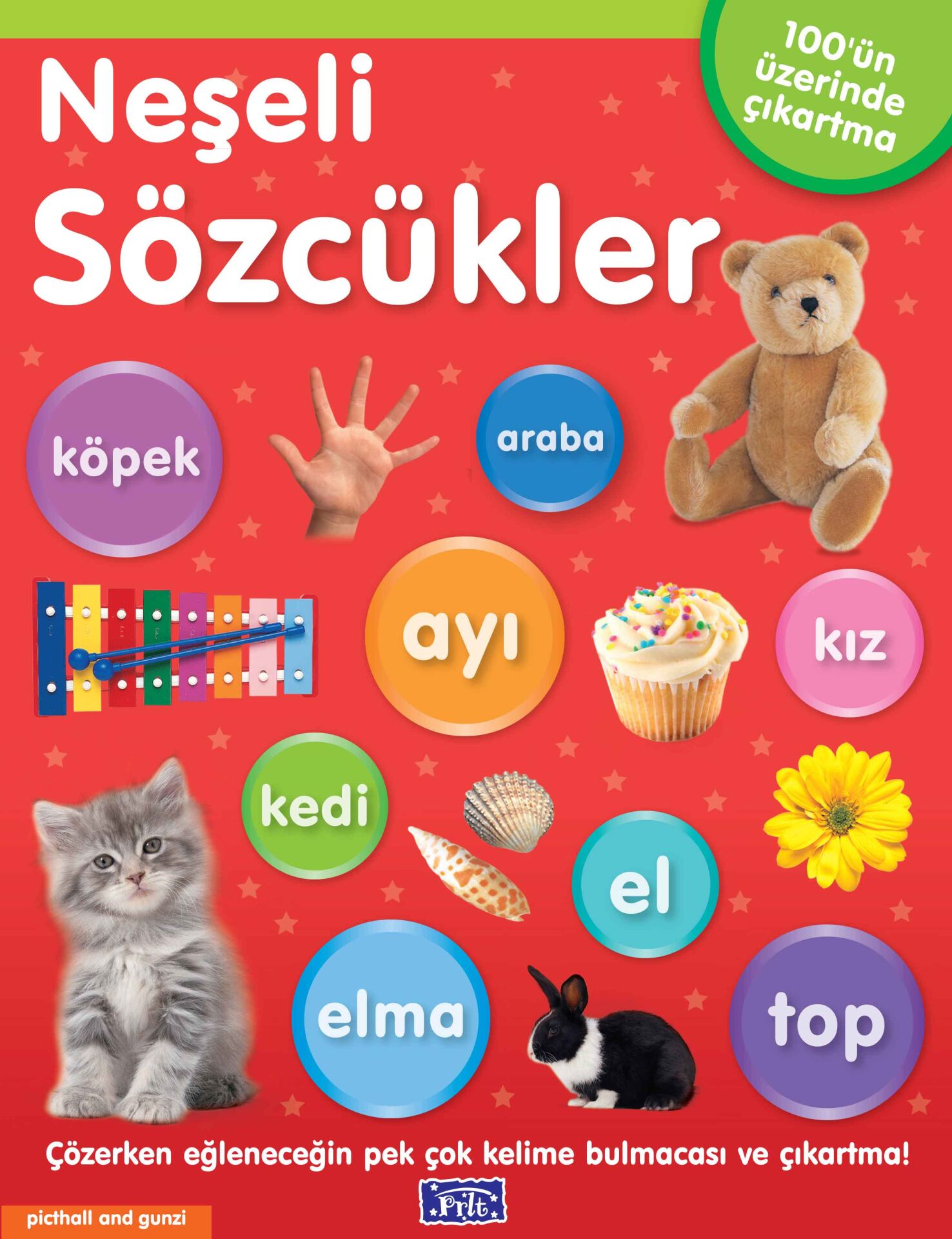Parıltı Yayıncılık Neşeli Sözcükler Çıkartmalı