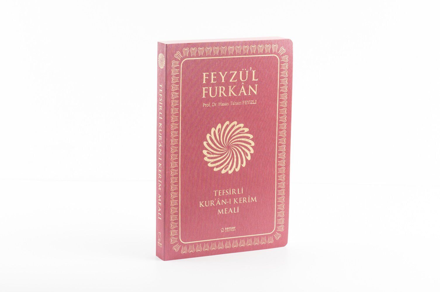 Feyzü'L Furkan Tefsirli Kur'An-I Kerim Meali Metinsiz (B.Boy-Yumuşak Cilt) Bordo Kod 823 & Sadece Meal