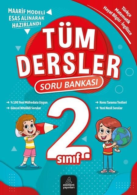 2026 4 Element Yayınları 2. Sınıf Tüm Dersler Soru Bankası