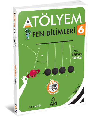 2026 Arı Yayıncılık 6.Sınıf Fenito Fen Bilimleri Atölyem + Yazılı Eki