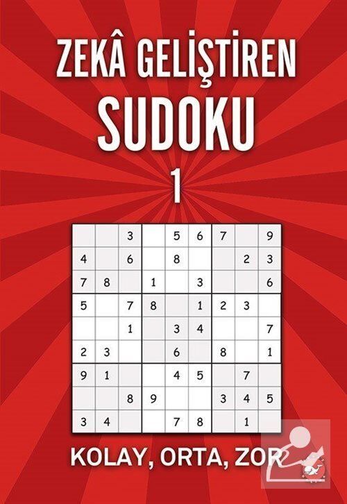 Zeka Geliştiren Sudoku - 1 Kolay - Orta  Zor