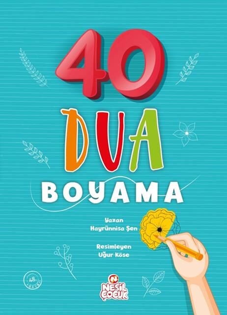 Nesil Çocuk 40 Dua Boyama