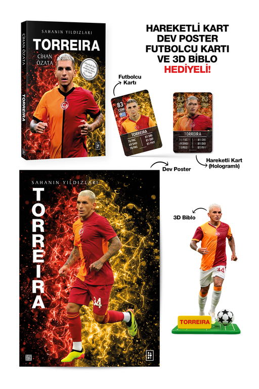 Parodi Yayınları Sahanın Yıldızları Lucas Torreira (Biblo Kart ve Poster Hediye)