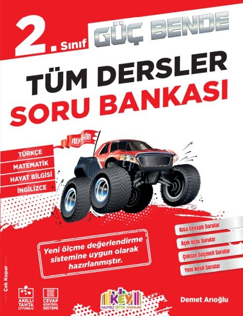 Key Yayınları 2.Sınıf Güç Bende Tüm Dersler Soru Bankası