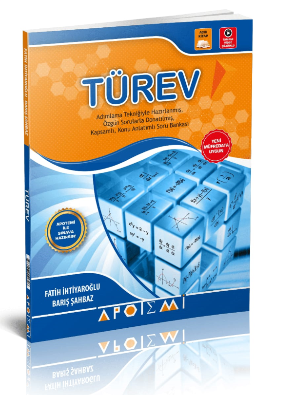 2027 Apotemi Yayınları Tyt Ayt Türev