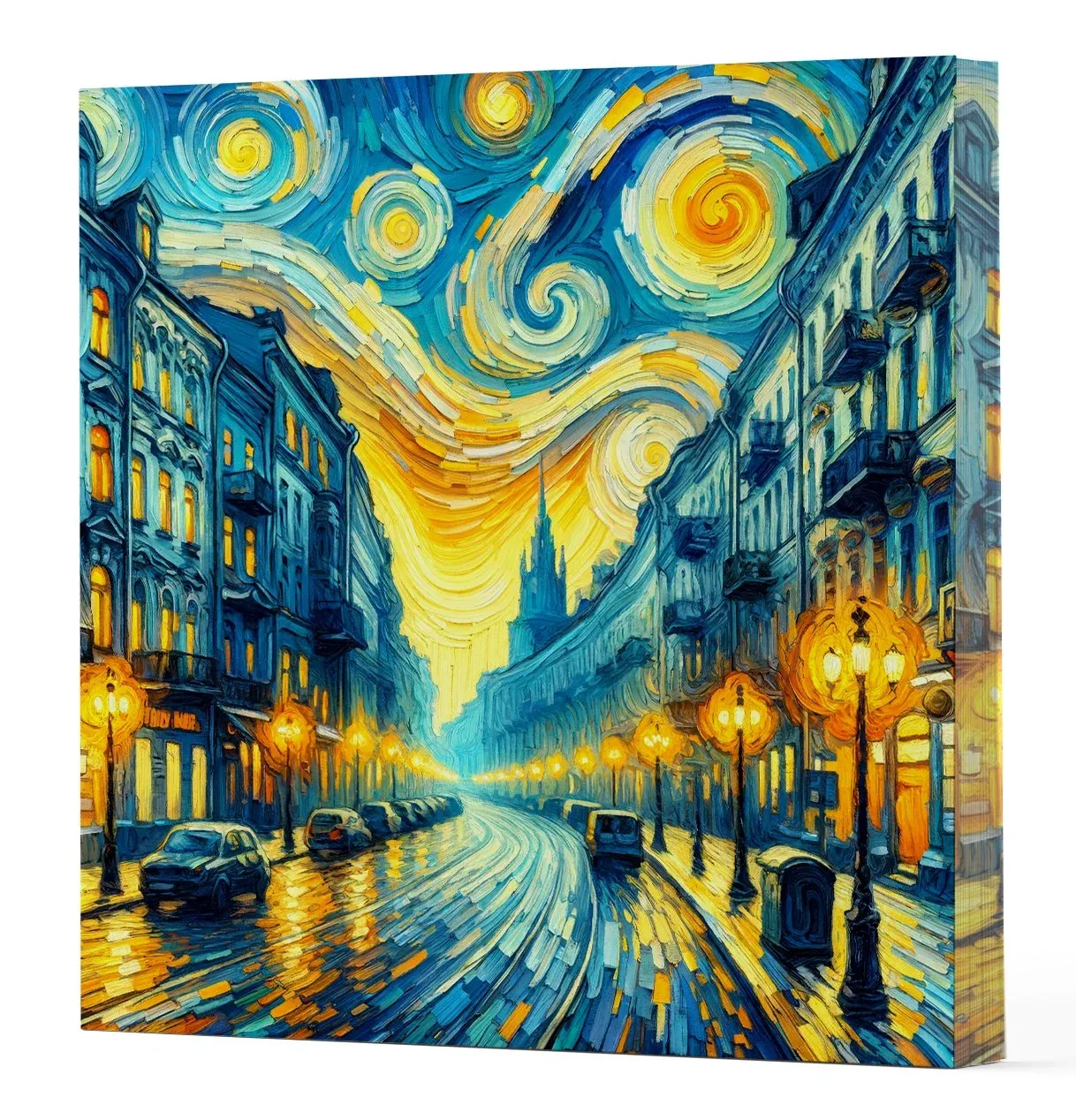 Vivago Art Van Gogh 6 Sokak - Defter 15x15 Cm