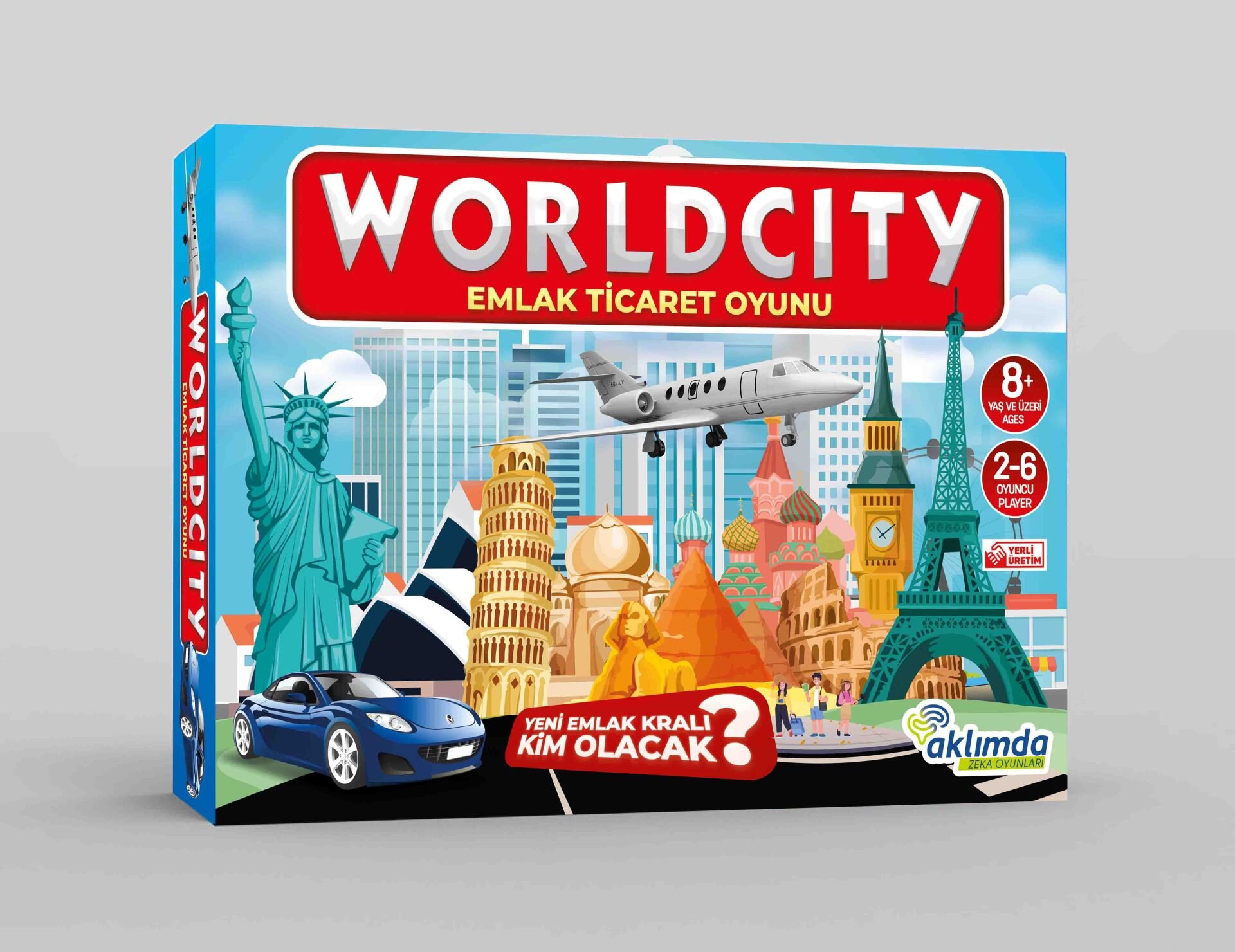 Aklımda Zeka Oyunları Worldcity Emlak Ticaret Oyunu