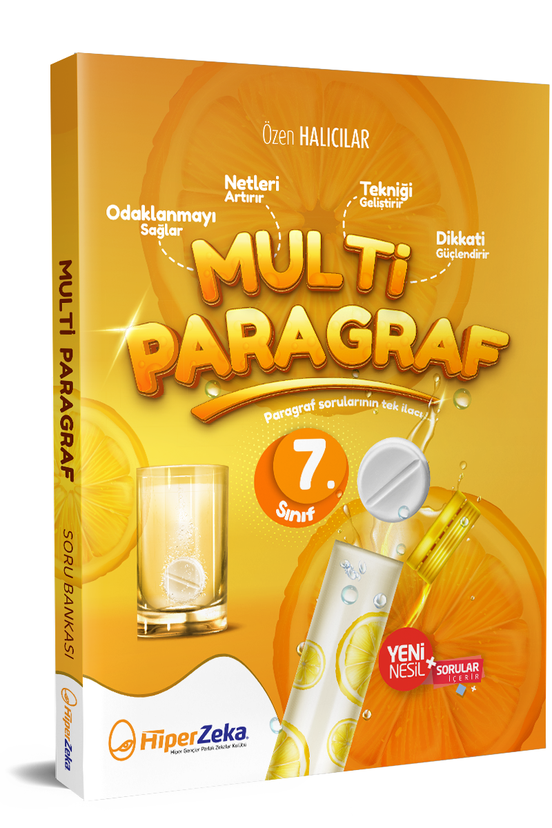 Hiper Zeka Yayınları 7. Sınıf Multi Paragraf Soru Bankası 2026