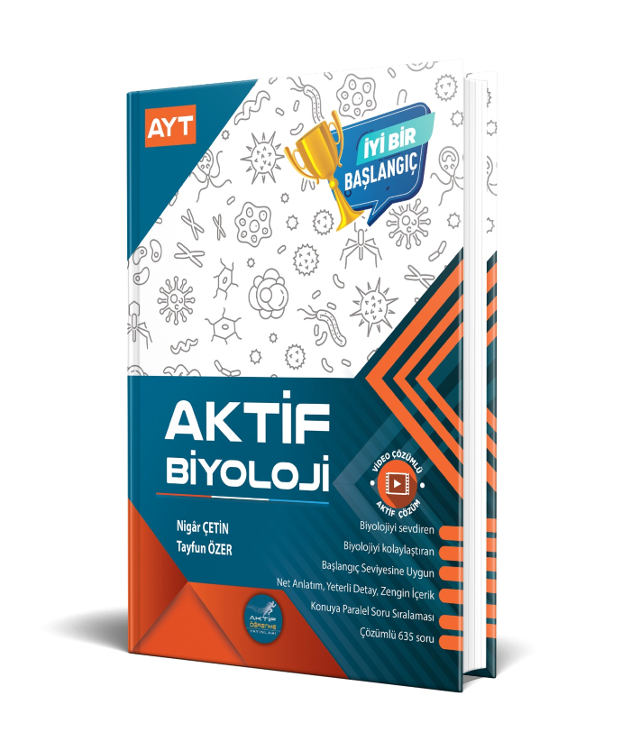 2027 Aktif Öğrenme Yayınları Ayt Biyoloji Soru Bankası