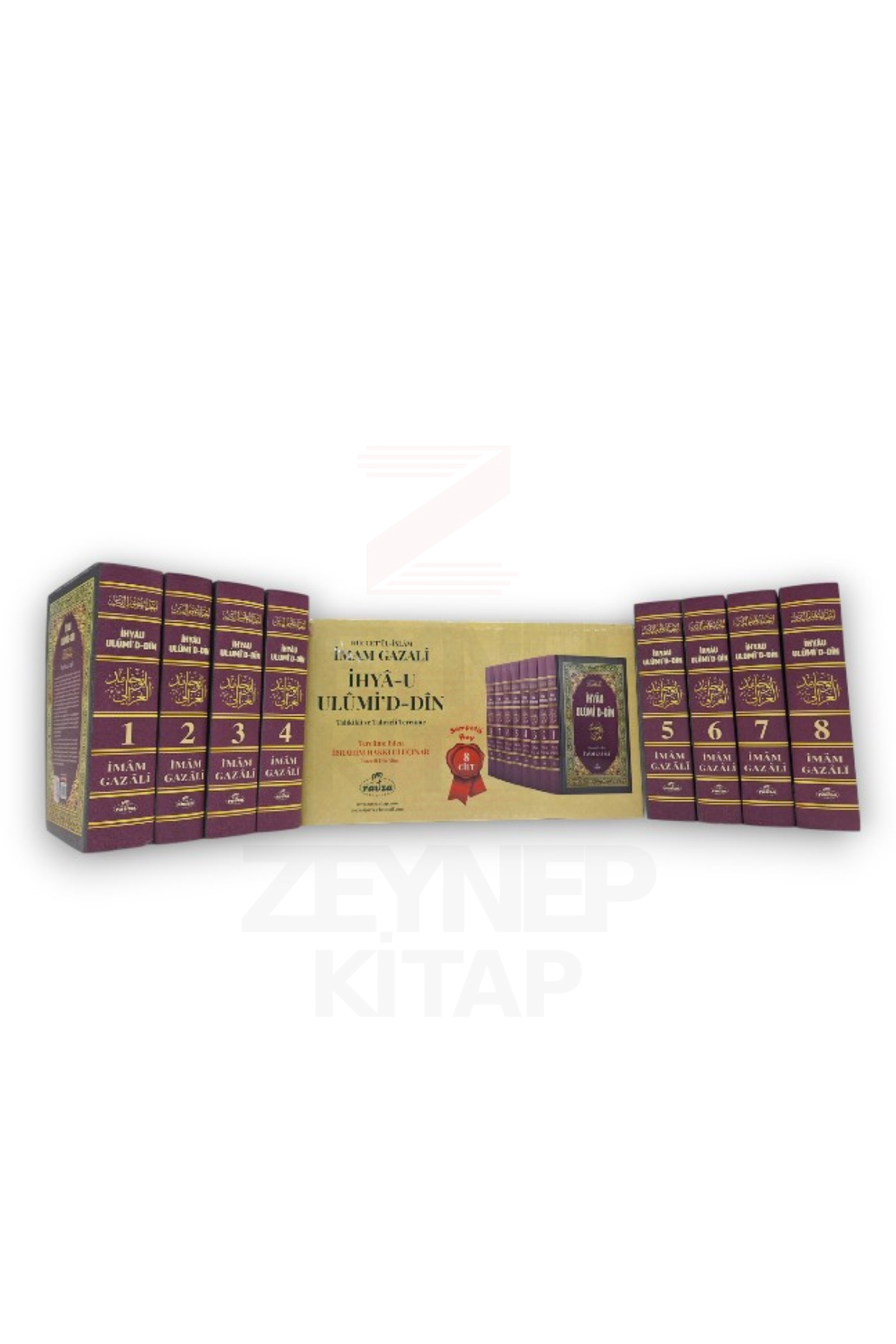 Ravza Yayınları Hüccet'ül-İslam İmam Gazali İhya-u Ulumi'd-Din Tahkikli ve Tahriçli Tercüme