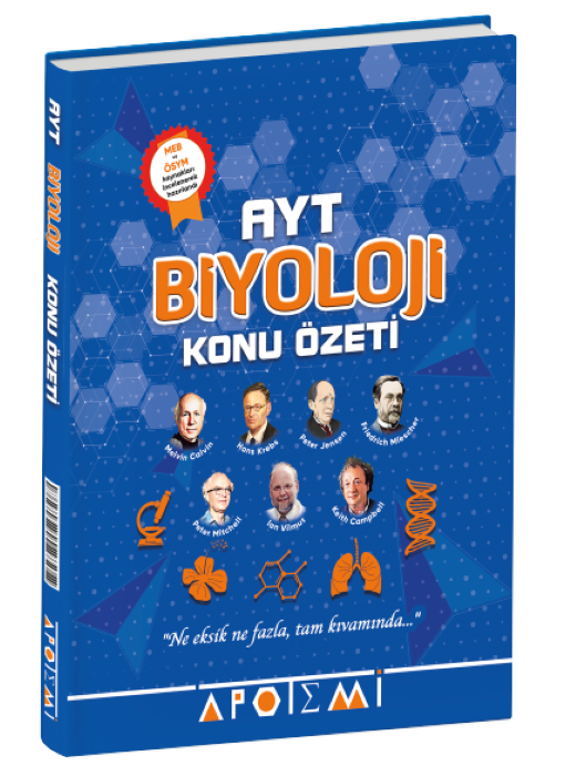 2027 Apotemi Yayınları Ayt Biyoloji Konu Özeti