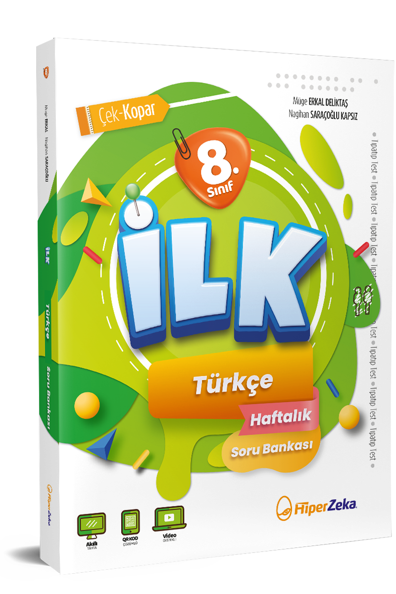 Hiper Zeka Yayınları 8. Sınıf İlk Türkçe Soru Bankası 2026
