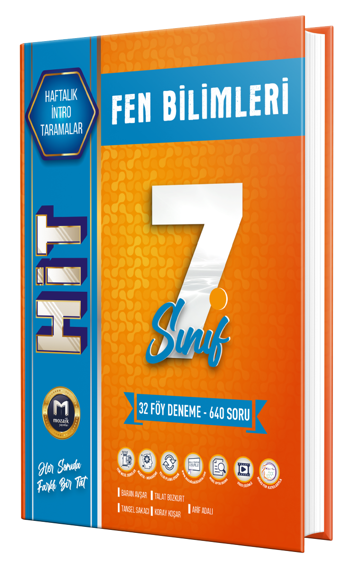 2026 Mozaik Yayınları 7.Sınıf Fen Bilimleri Hit 32'Li Deneme