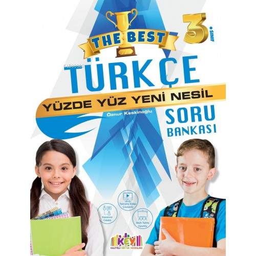 Kaliteli Eğitim Yayınları 3. Sınıf The Best Türkçe Yüzde Yüz Yeni Nesil Soru Bankası
