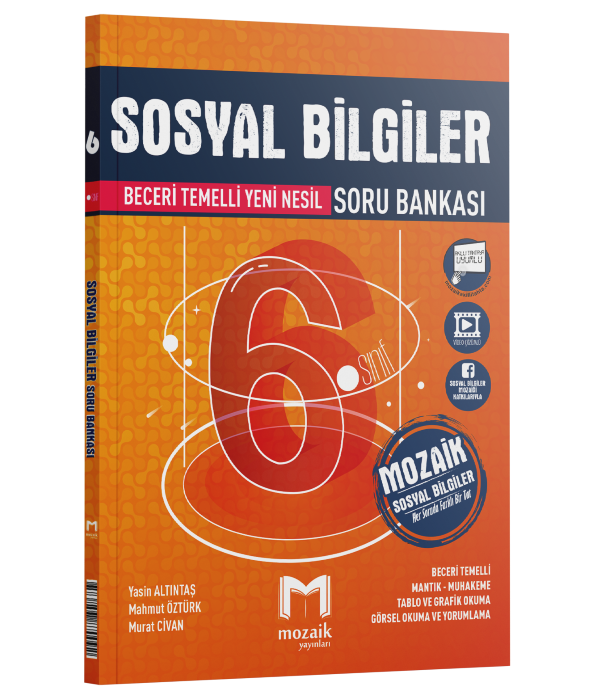 Mozaik Yayınları 6.Sınıf Sosyal Bilgiler Soru Bankası
