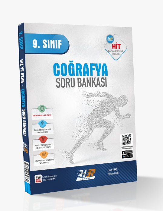 2027 Hız Ve Renk Yayınları 9.Sınıf Coğrafya Soru Bankası
