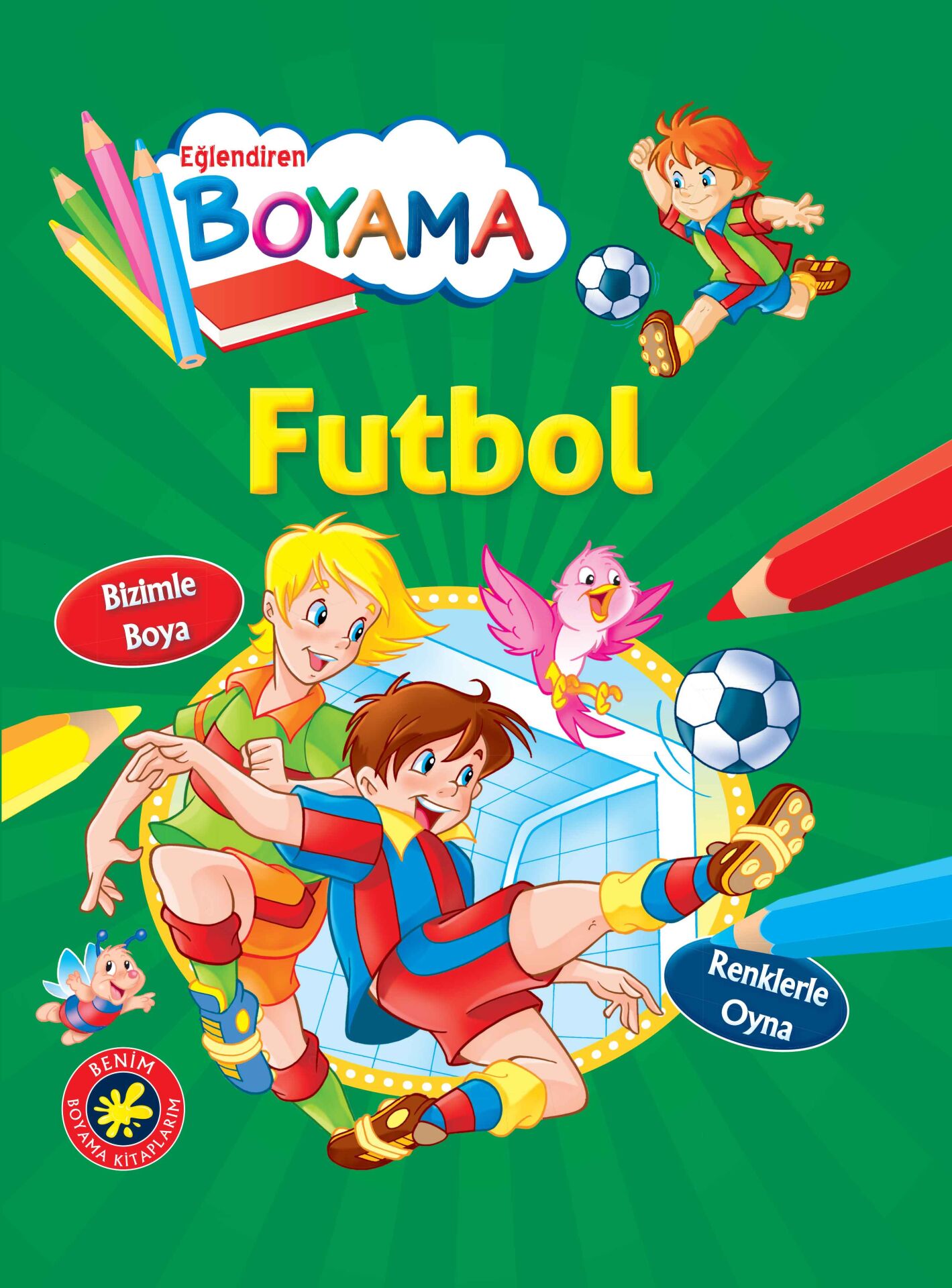 Parıltı Yayıncılık Eğlendiren Boyama  Futbol