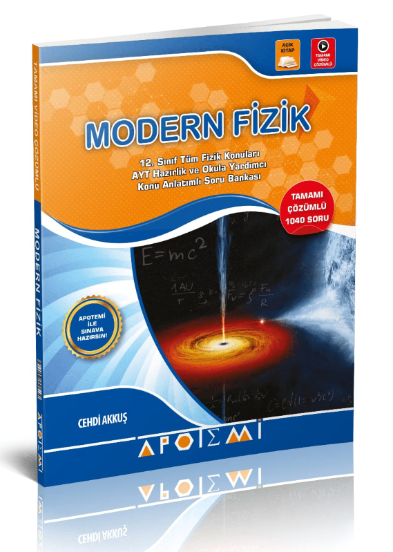 2027 Apotemi Yayınları Ayt Modern Fizik