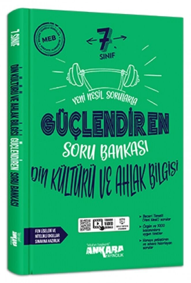 Ankara Yayıncılık 7. Sınıf Güçlendiren Din Kültürü Soru Bankası 2026