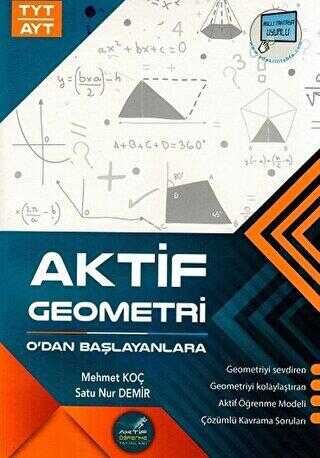 2027 Aktif Öğrenme Yayınları Tyt Ayt Geometri Soru Bankası 0'Dan Başlayanlara