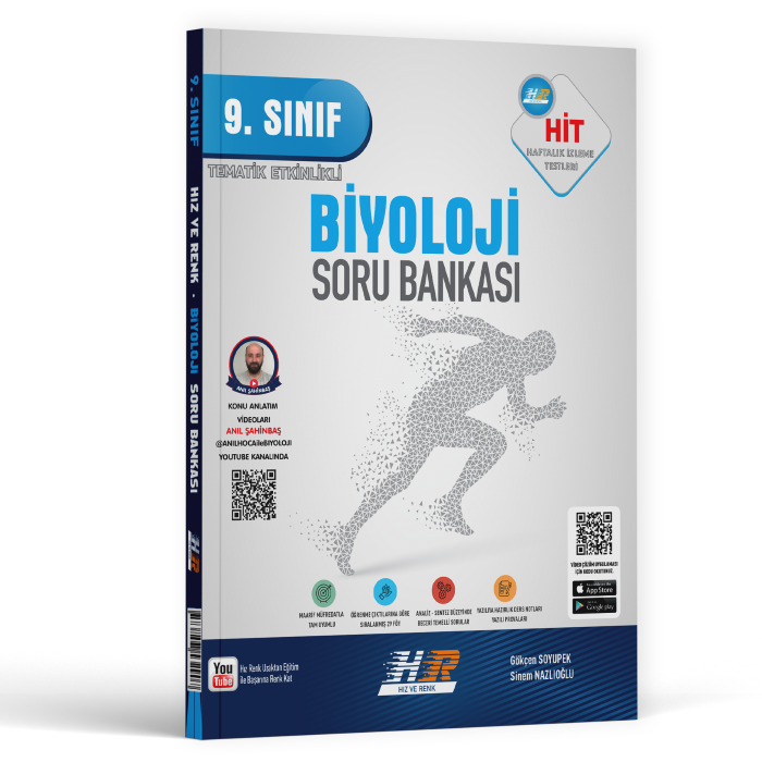 2027 Hız ve Renk Yayınları 9.Sınıf Biyoloji Soru Bankası
