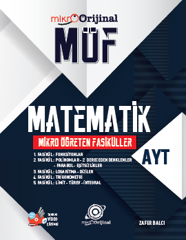 2027 Orijinal Yayınları Ayt Mikro Matematik Möf Fasikül Seti